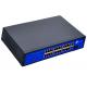 53.5V DC Gigabit PoE Switch With 24 POE Ports And 2 Ethernet And 2 SFP Ports