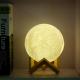 Decorative Smart Moon Lamp 15cm RGB Color Dimmable For Christmas Ambient