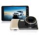 Car Dashcam with 5M Pixel CMOS Sensor, Car DVR, Full HD 1080P, 4.0 Inch IPS LCD with Dual Lens for Front & Rear view