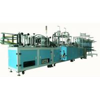 Ultrasonic Face Mask Making Machine , 3 Ply Face Mask Production Line