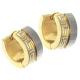 Tagor Stainless Steel Jewelry Factory High Quality Fashion Earring Studs Earrings TYGE062