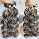 Unprocessed Brazilian Straight Wholesale Ombre Human Hair Extensions Weave Bundles