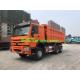 Orange 6x4 371hp 20M3 Heavy Duty Dump Truck With 10 Tyres