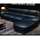 Luxury Leather Sectional Couch High End Furniture Sofa For Living Room