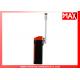 Road Security Barrier Gate Straight Arm Manual Release Access ISO Certification