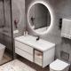 35-37 In Wall Mounted Bathroom Vanity With Sink Rectangle Shape
