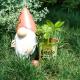 Gnome Planter Metal Yard Ornaments For Garden Outdoor Multiple Design