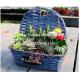 2016 new style wicker garden baskets willow plant baskets wall stick