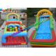 Customized Interactive Inflatable Obstacle Course Game With Inflated Pool