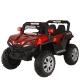 6v4*2 Super Power Off-road Vehicle Double Electric Double Drive Children's Car White