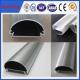 Hot! 6000 series aluminum extrusion profile led strip, anodied aluminium profile for led