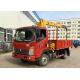 Mechanical Engineering Truck Mounted Mobile Crane / Truck Mounted Lifting Equipment