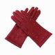 Customized 22cmx16cm Winter Warm Gloves Red Beautiful For Girl