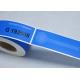 Gloosy Blue Tamper Evident Security Labels , Printed Warranty Void If Seal Is