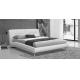 Home Furniture PU Leather Upholstered  Soft Bed For Bedroom