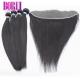 Brazilian Virgin Cuticle Aligned Hair With Frontal 10A Grade Dyed Bleach