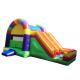 Two in One Colorful Inflatable Combo / Bounce House Slide Combo With CE