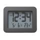 Battery-Operated Multifunction LCD Alarm Clock with RC Time Sync and Temperature