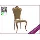 Leather Event Chairs With Gold Color For Wedding Party (YS-60)