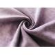 400GSM Stretchy 92% Polyester Double Suede Material For Clothing Taro Purple