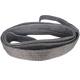 Grey Color Polyester Flat Webbing Sling Duplex Layer Lifting Sling Tool