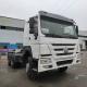 Sinotruck HOWO 6X4 Tractor Head Truck for Euro2 Emission and 400L Aluminum Oil Tanker