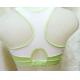 Anti - Bacterial Eco-Friendly Nylon / Cotton Light 38A Padded Front Closure Sports Bra