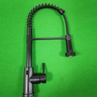 Wave Sensor Spring Coil Kitchen Faucet Single Hole 2 Mode Sprayer Taps