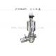 1'' - 4'' Pneumatic Aseptic Reversing Seat Valve with sideway control valve 316L