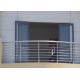 Stable Structural Steel Railing Design For Balcony Practical Decorative Protrusions