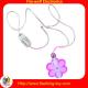 OEM / ODM promotional Star / Heart / Flowe Led PS Flashing Led Necklaces