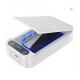 UV clean uvc desinfected cell phone sterilizer box with wireless charger