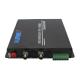 HD AHD / TVI / CVI 1080P Fiber Video Converter 2Ch 2MP Simplex SM 1310 / 1550nm FC