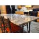 37 X 96 Granite Stone Kitchen Countertops With Bullnose Edges , Grey Color