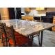 37" X 96" Granite Stone Kitchen Countertops With Bullnose Edges , Grey Color