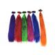 Straight Colored Real Plume Feather Hair Extensions for Women