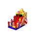 Big Ben Castle PVC Material Inflatable High Dry Slide For 5 - 10 Children