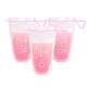 Party Sports Use16OZ drink Liquid Packaging Pouch With Straw Handle