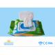 Alcohol Free Baby Wet Wipe For Private Label , Plain Non - Woven Spunlace