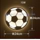 Super-thin Acrylic  LED Fashion Modern  LED Wall Lamp Football Shape Bedside  Light