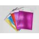 Assorted Colored Metallic Bubble Mailers 6x9 Gloss Waterproof  for Shipping
