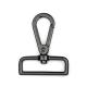Metal Products Highly Polished 1.5 Gunmetal Backpack Snap Hook for Handbag Strap
