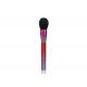 Metallic Red Gradient Makeup Powder Brush Black BASF Synthetic Vegan Fibre