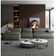 Aristocrats L Shape Luxury Living Room Furniture Italian Sofa First Layer Leather