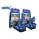 Electrical 3d Car Racing Game Machine 500W Track Dynamic Speed Car