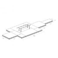 Gymnastics Pvc Leather Cover Competition Landing Mats For Parallel Bar