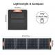 Power Supply 200W Solar Panel Charger Portable Solar Power System with CE Certification