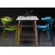 50cm 76cm Multi Colored Dining Room Chairs No Odor For Restaurant Cafe