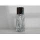 Black Cap Pretty Perfume Bottles , Tamper - Evident Glass Scent Bottles