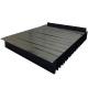 High Speed Accordion Bellow Cover Steel Sheet Protected Cloth Bellows